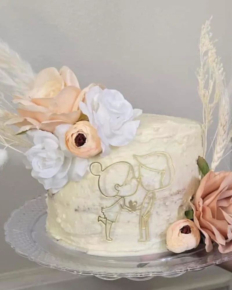 Pastel beso de ángel